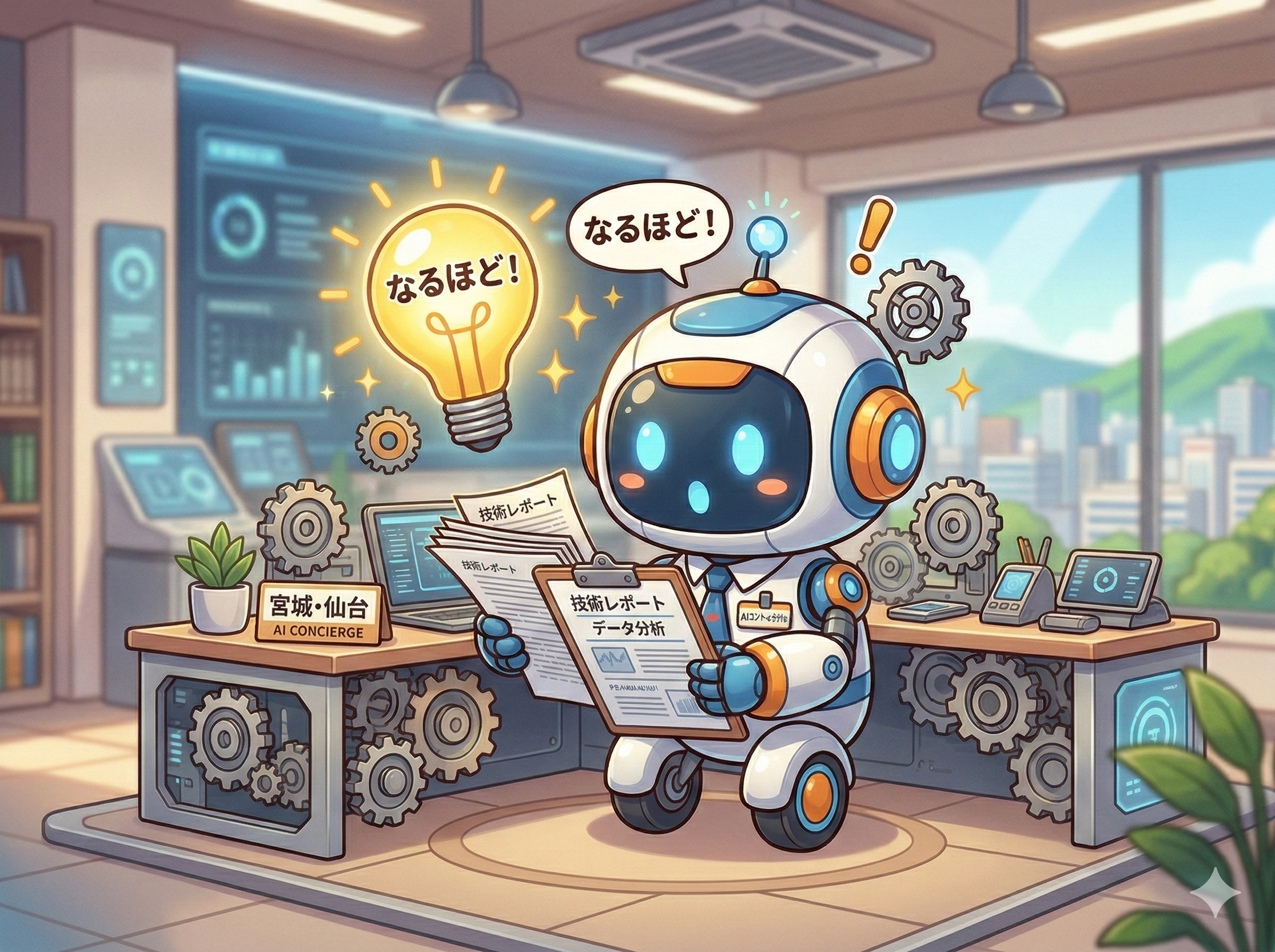 資料に基づいた正確な回答の仕組み